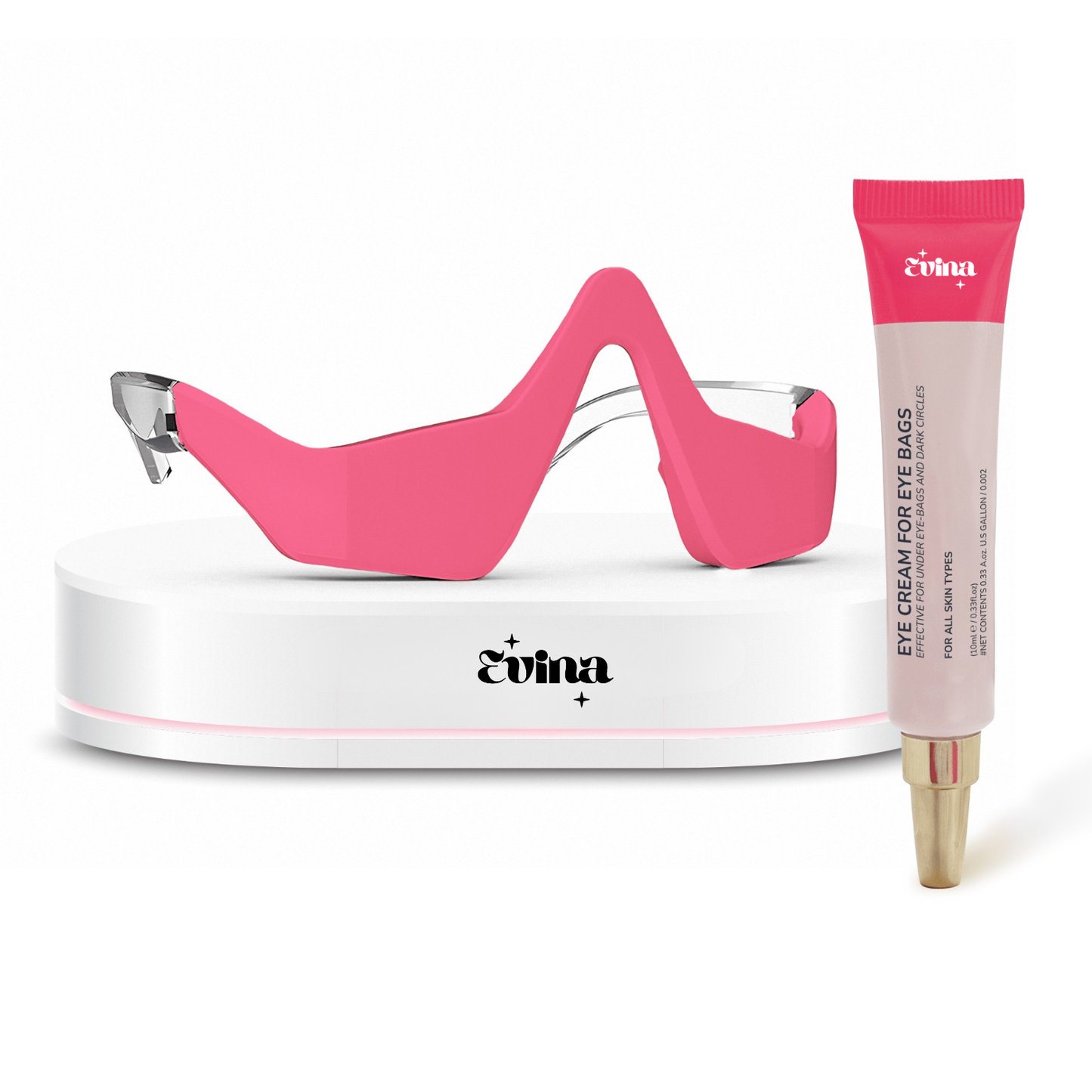 RevitalEyes® 2-in-1 Red Light Therapy + EMS To Erase Eye Bags