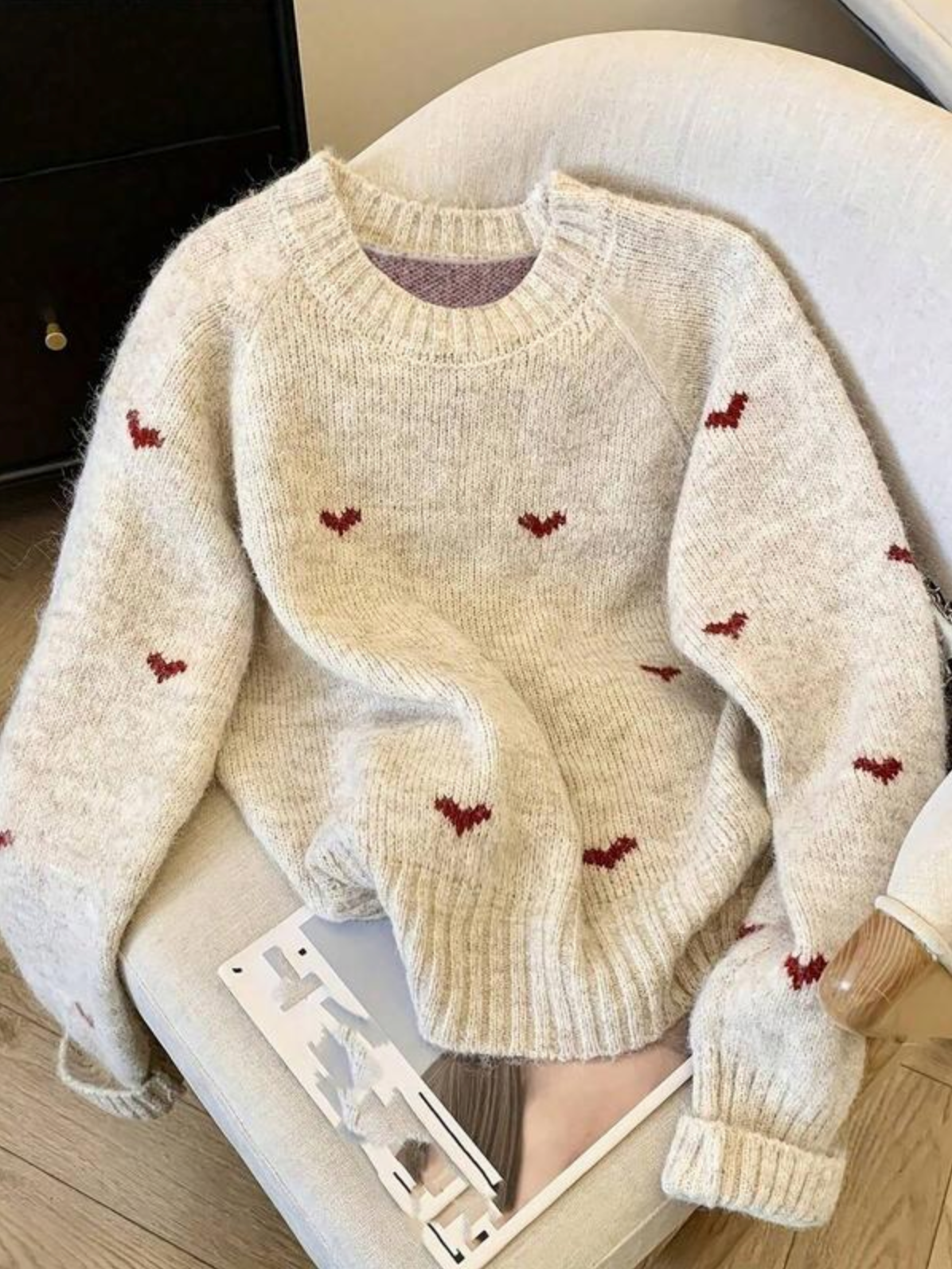 Elegant Bow Knit Sweater