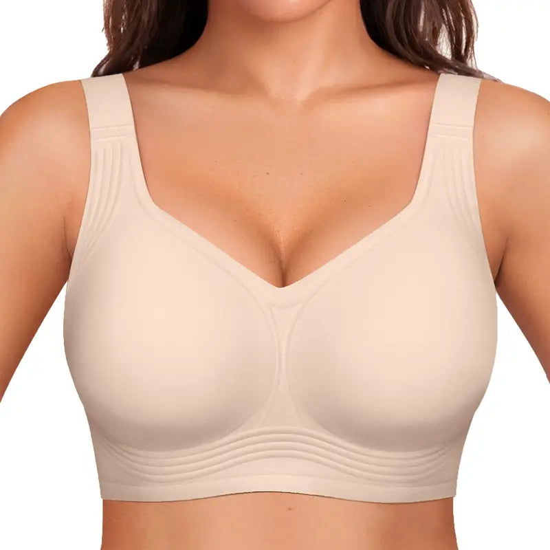 Comfortable Wireless Full Coverage Jelly Smoothing Bra