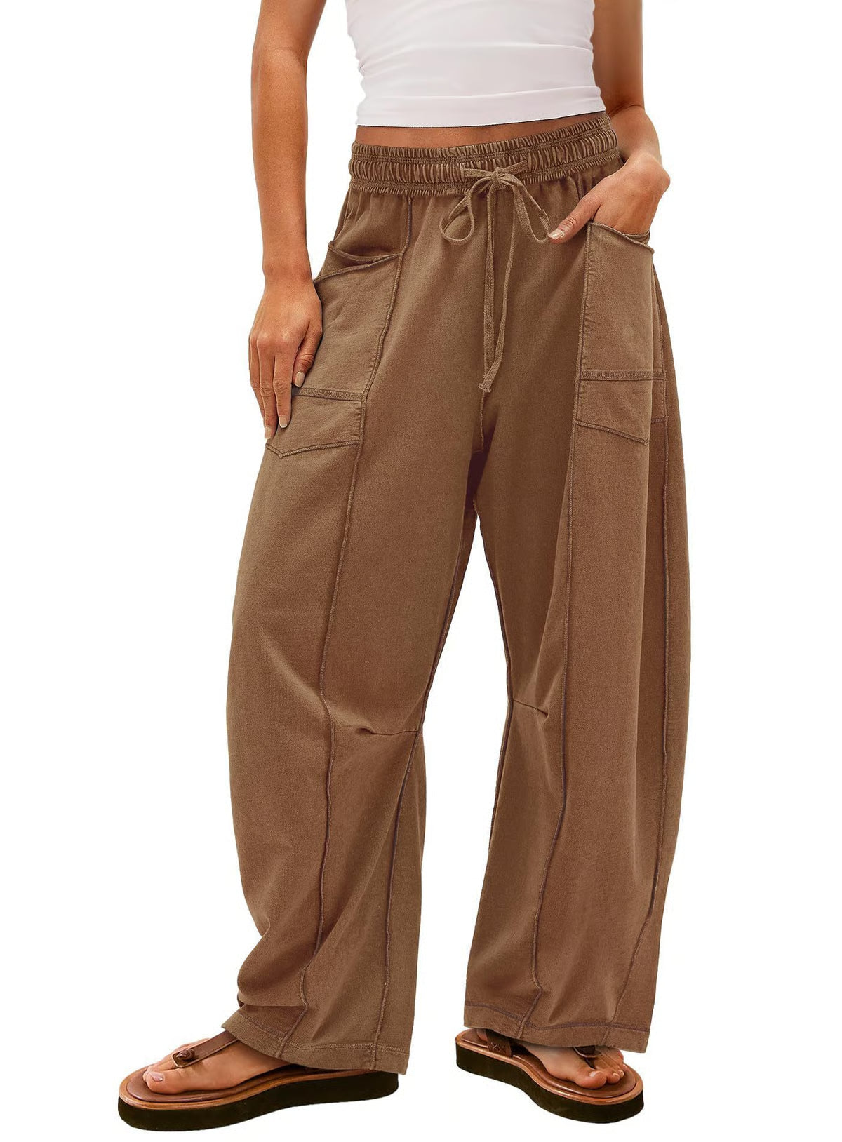 Baggy Barrel Pants