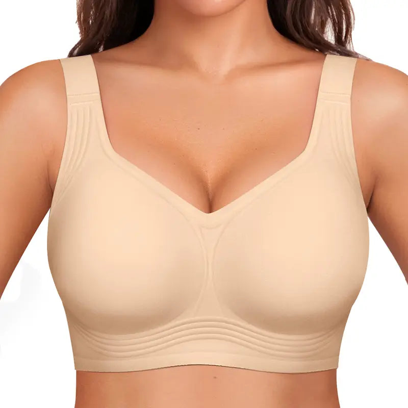 Comfortable Wireless Full Coverage Jelly Smoothing Bra