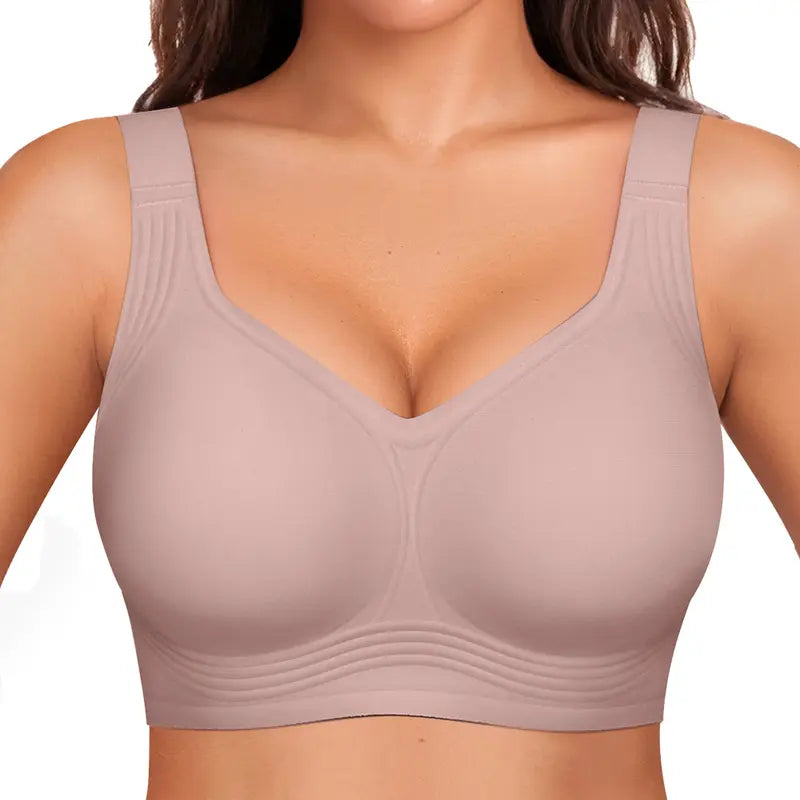 Comfortable Wireless Full Coverage Jelly Smoothing Bra