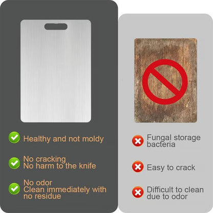 Evina™ Stainless Steel Cutting Board