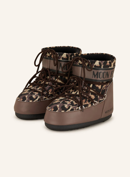 Leopard Moon Boot