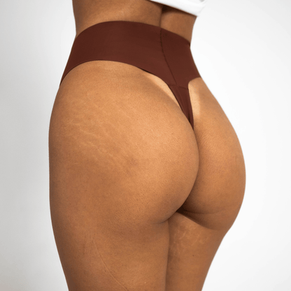 Evina™ Invisible Camel Toe Thong High Rise