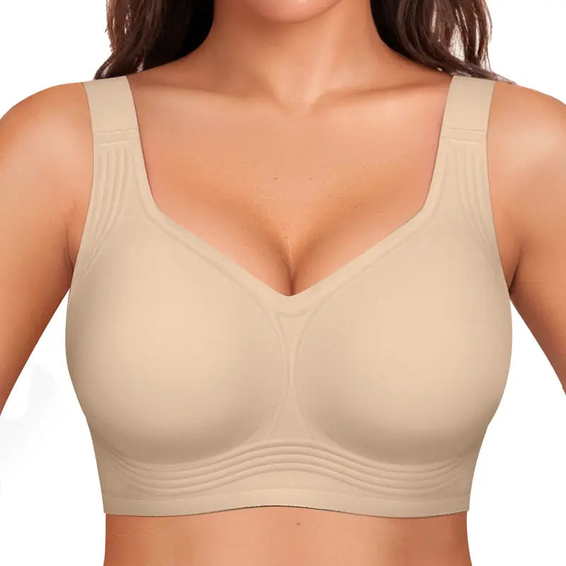 Comfortable Wireless Full Coverage Jelly Smoothing Bra