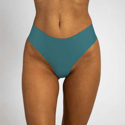Evina™ Invisible Camel Toe Thong High Rise