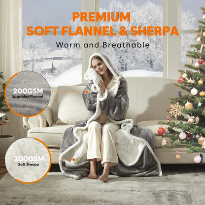 Heated Wearable Blanket