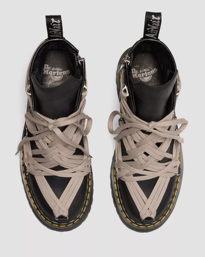 Leather Platform Boots