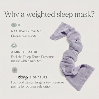 Evina Weighted Eye Masks