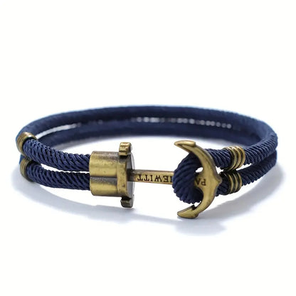 Voyager Anchor Rope Bracelet