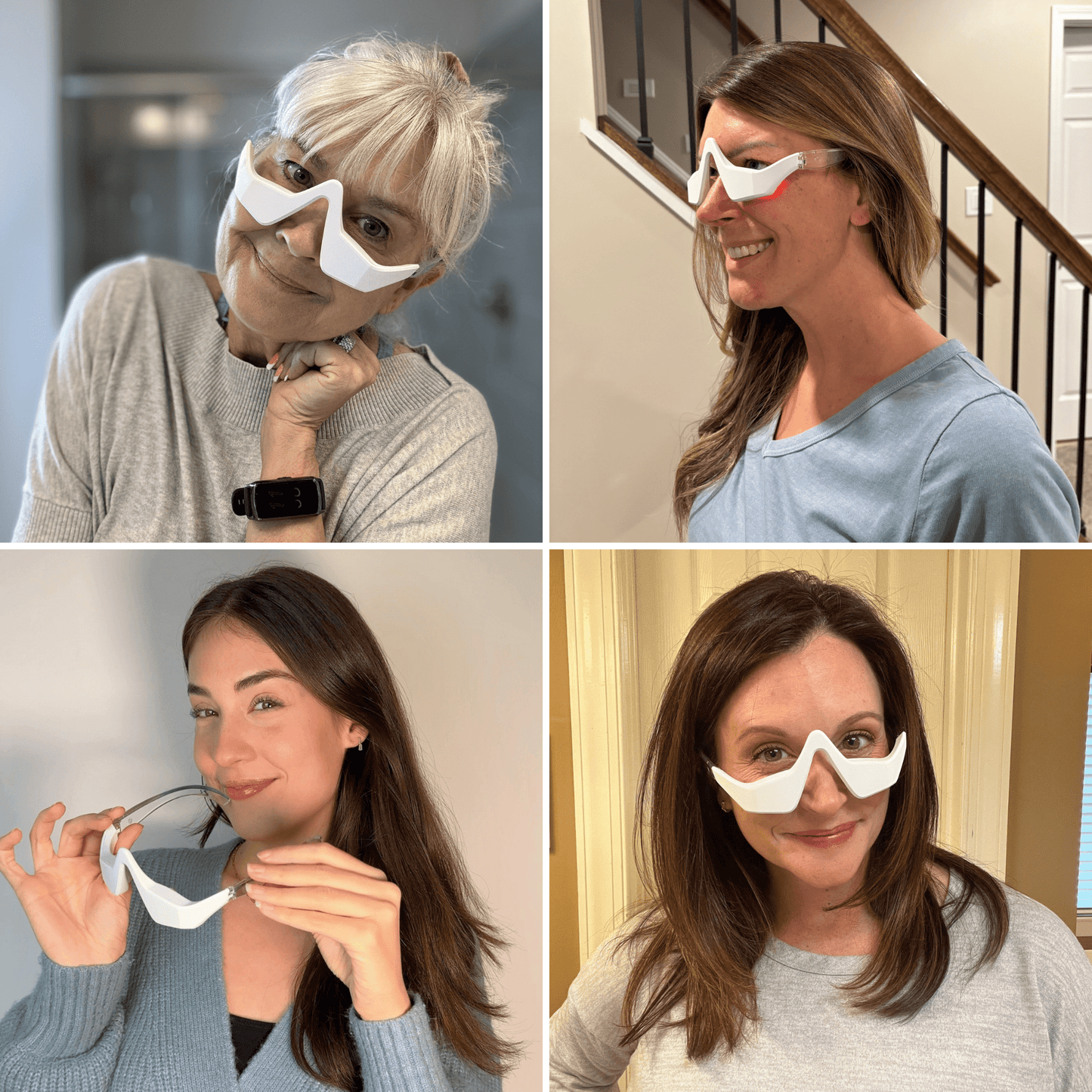 RevitalEyes® 2-in-1 Red Light Therapy + EMS To Erase Eye Bags