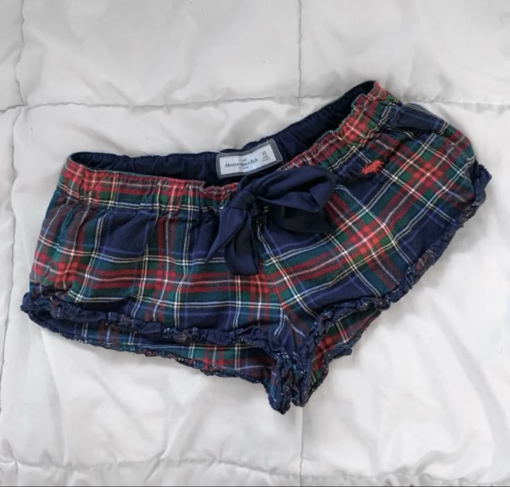 Viral Plaid PJ Shorts