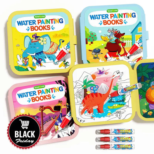 Water Coloring and Doodle Books
