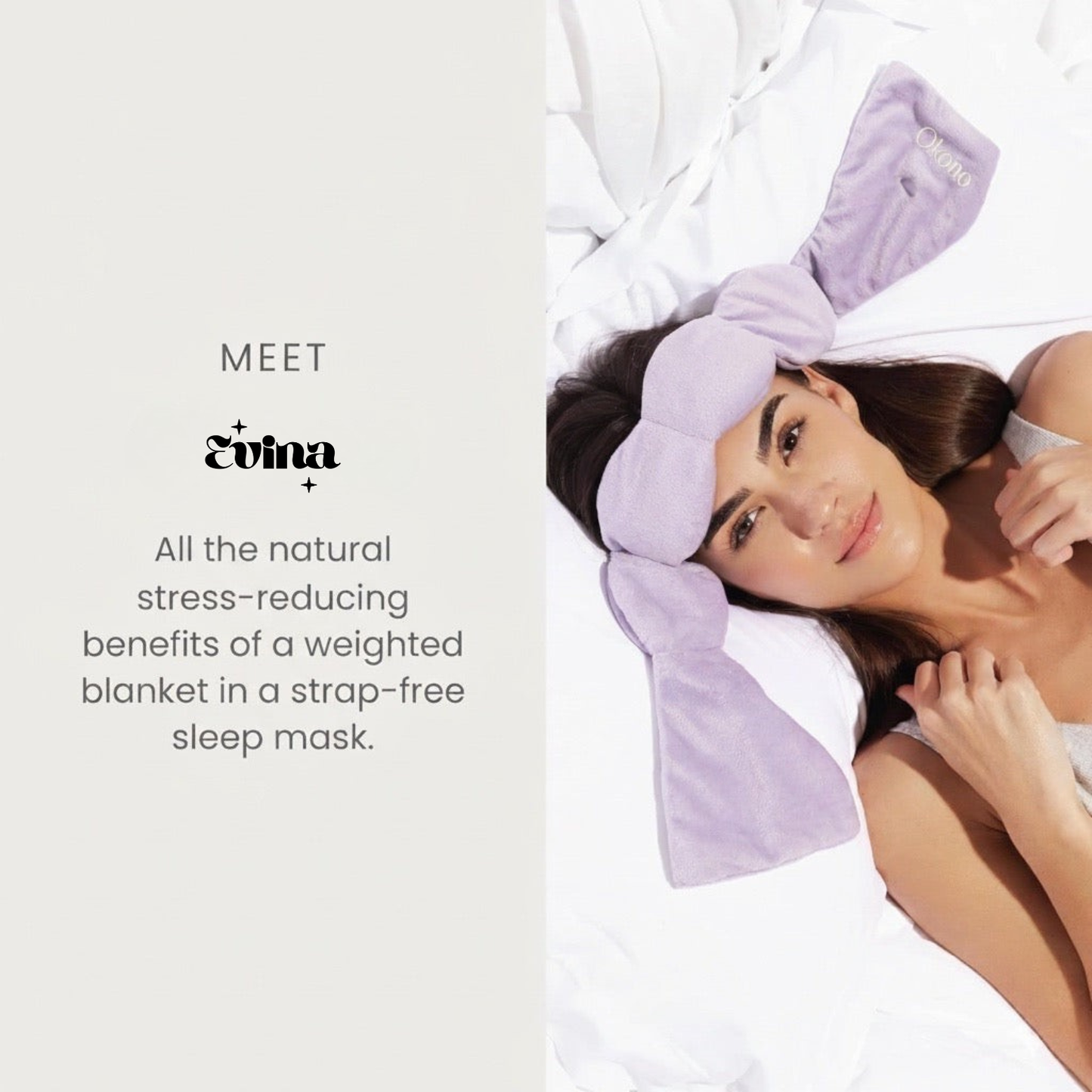 Evina Weighted Eye Masks