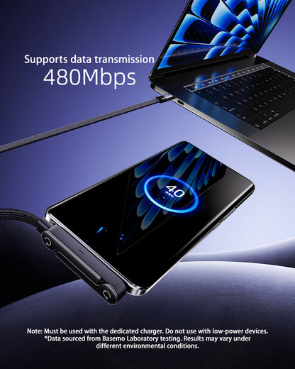 KickCable | 2-in-1 Stand Charging Cable