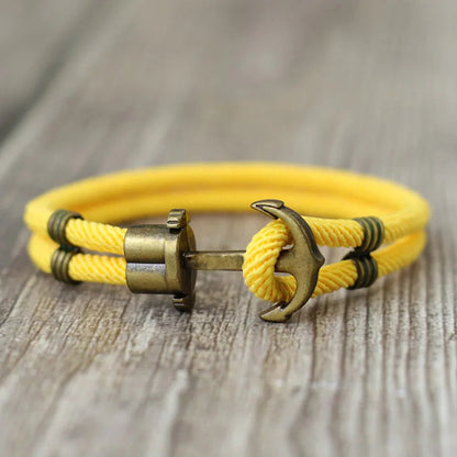 Voyager Anchor Rope Bracelet