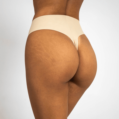 Evina™ Invisible Camel Toe Thong High Rise
