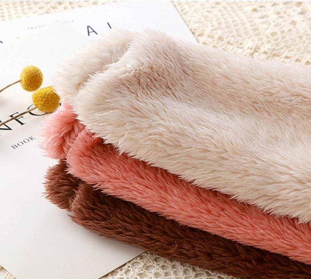 MeloBabe Fluffy Hooded Romper with Ears