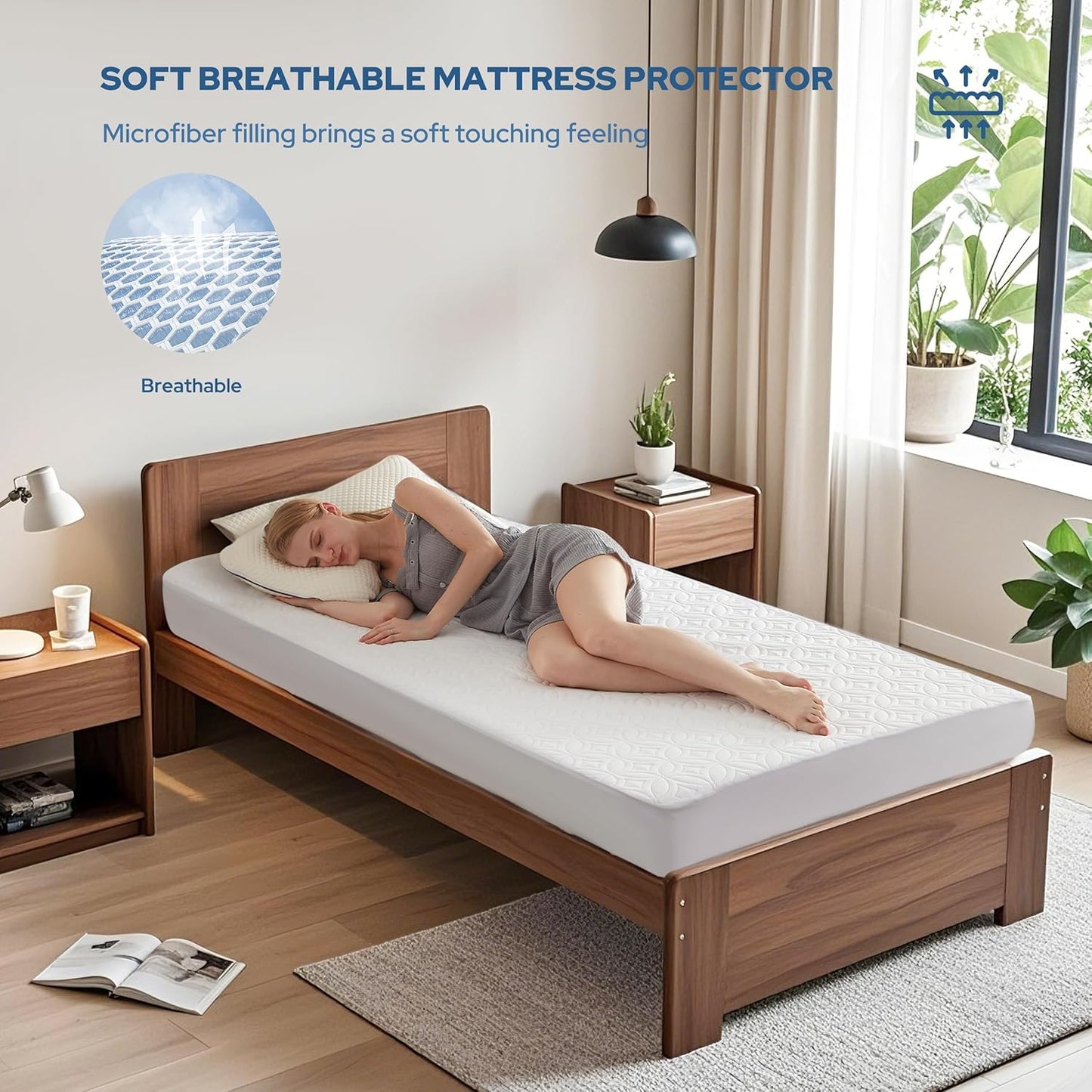 Evina™ Waterproof Mattress Protector