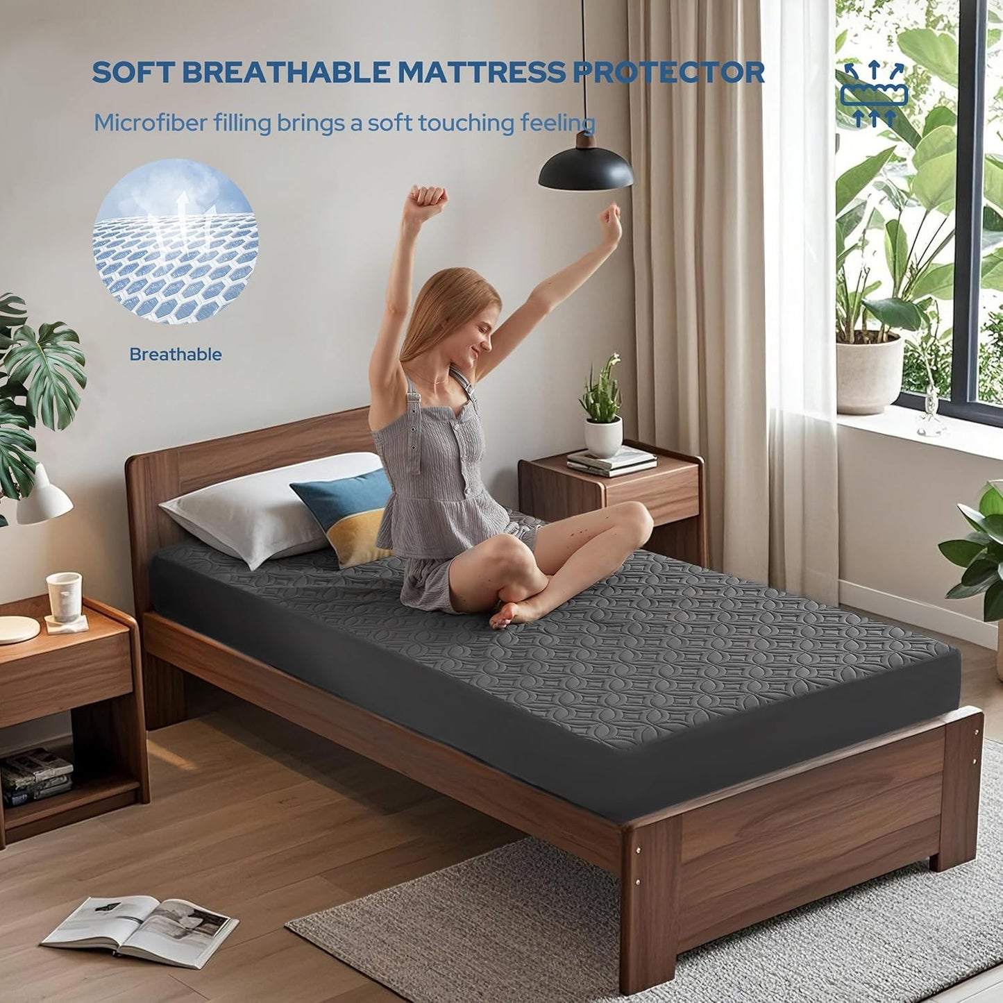 Evina™ Waterproof Mattress Protector