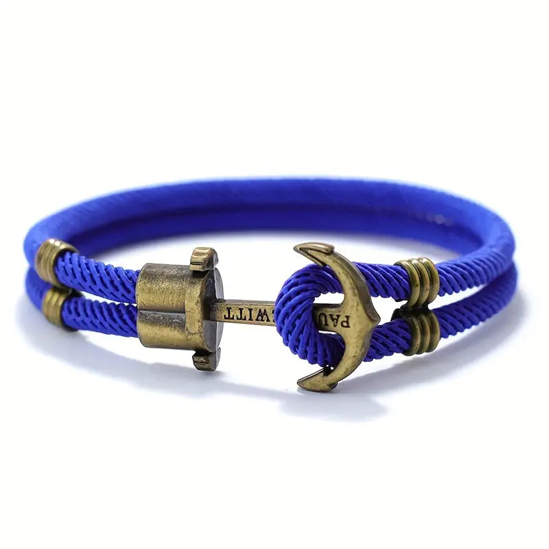 Voyager Anchor Rope Bracelet