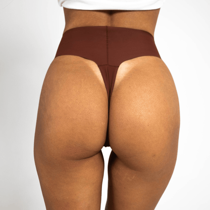 Evina™ Invisible Camel Toe Thong High Rise