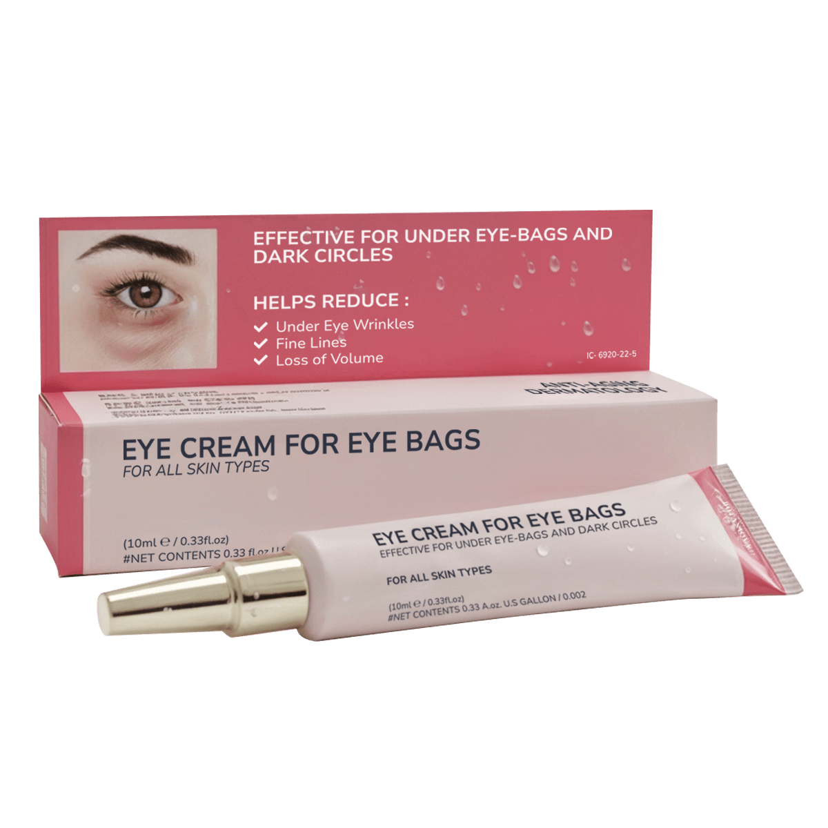 RevitalEyes® 2-in-1 Red Light Therapy + EMS To Erase Eye Bags