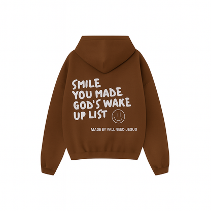 God’s Wake Up List Hoodie