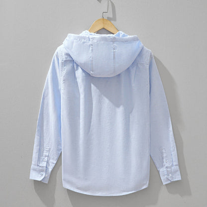 CASA LINEN HOODIE
