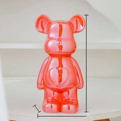Aesthetic Bear brick Ceramic Staute