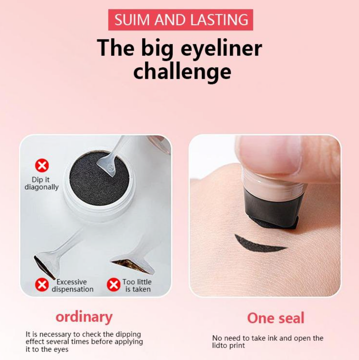 Rotating Eyeliner Stamp Pen