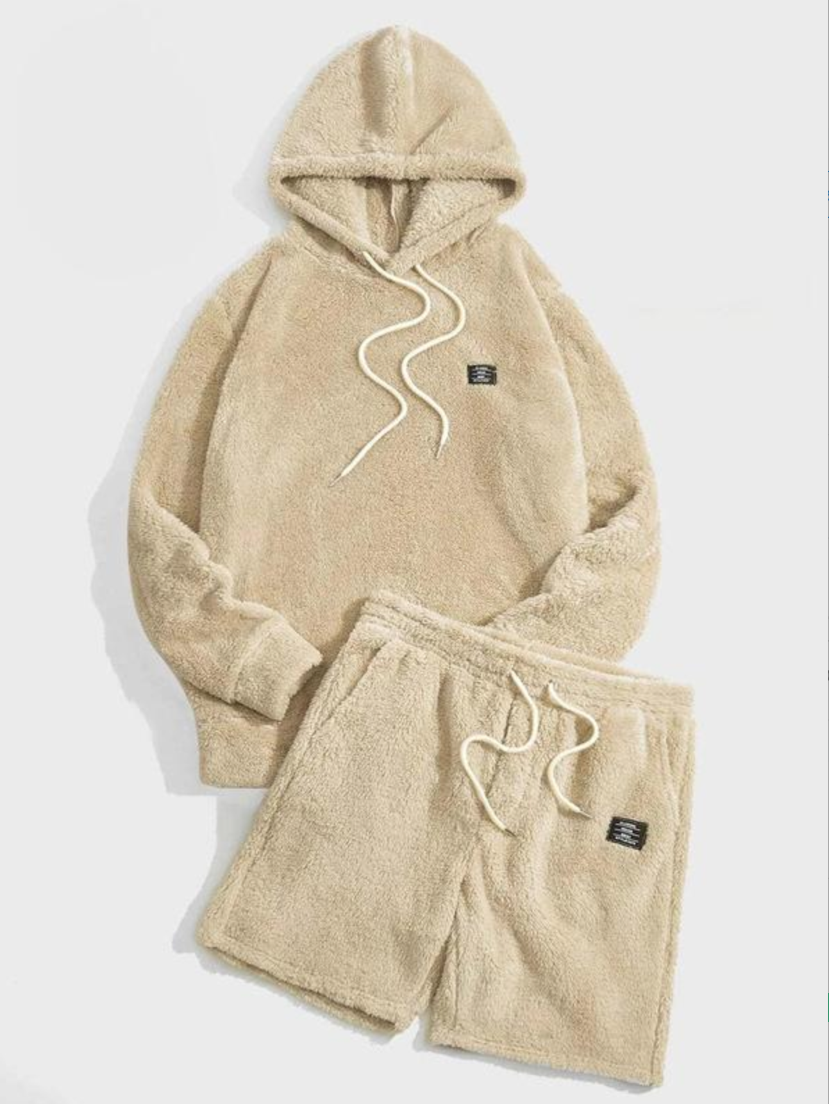 Men’s Cozy Hoodie and Shorts Set
