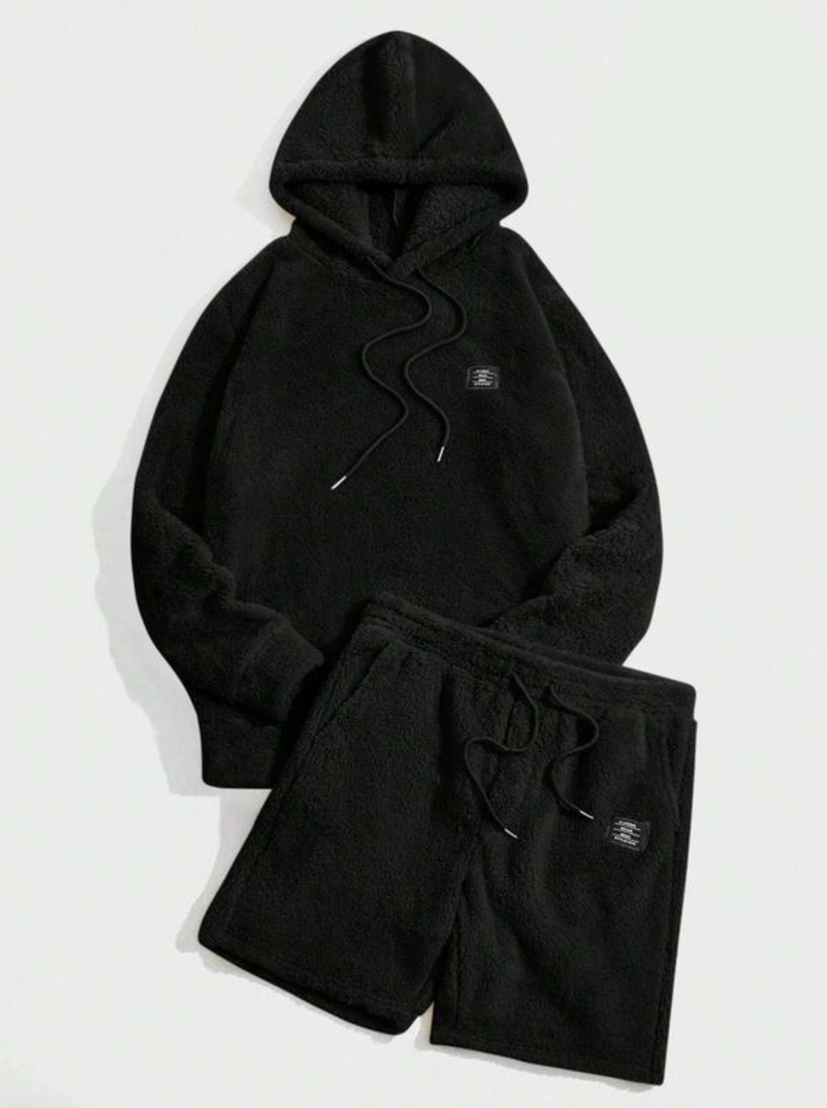Men’s Cozy Hoodie and Shorts Set