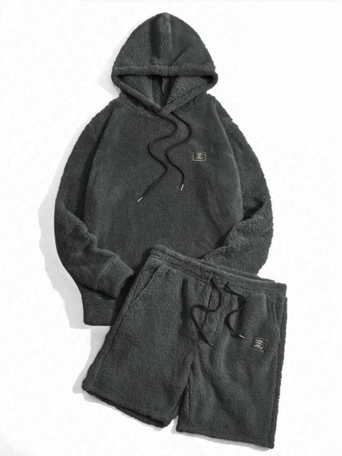 Men’s Cozy Hoodie and Shorts Set