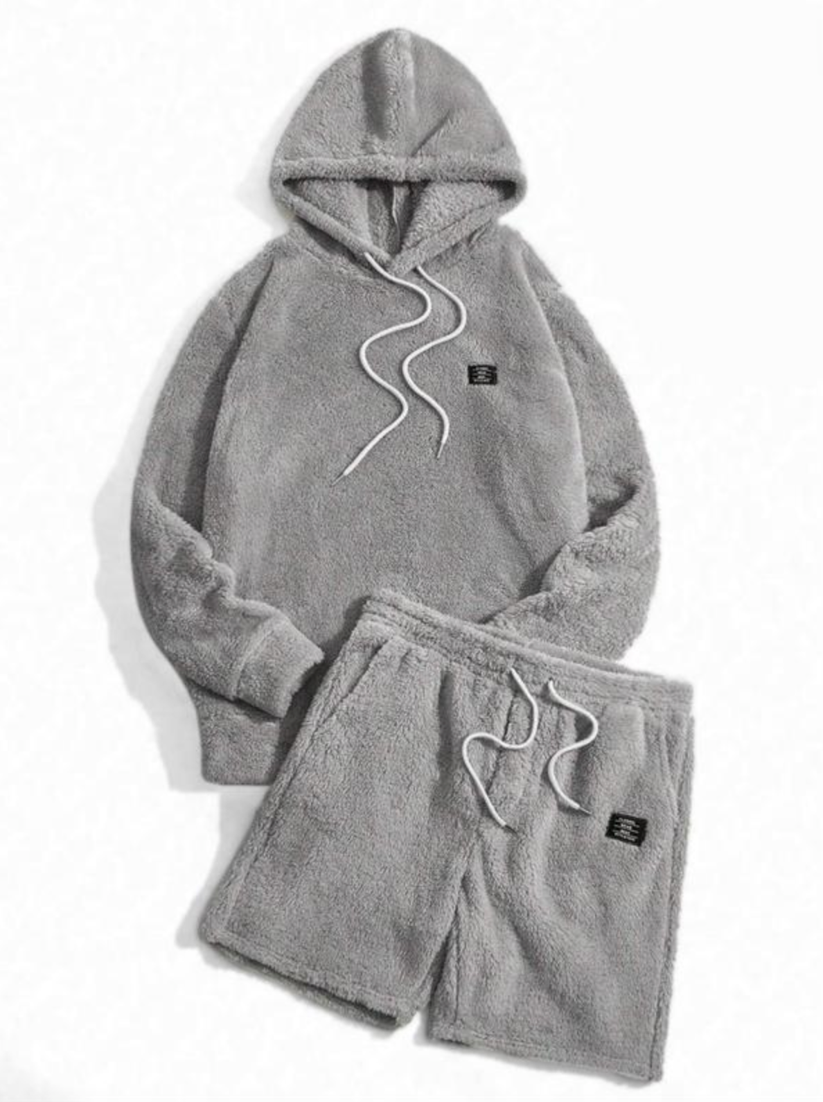 Men’s Cozy Hoodie and Shorts Set
