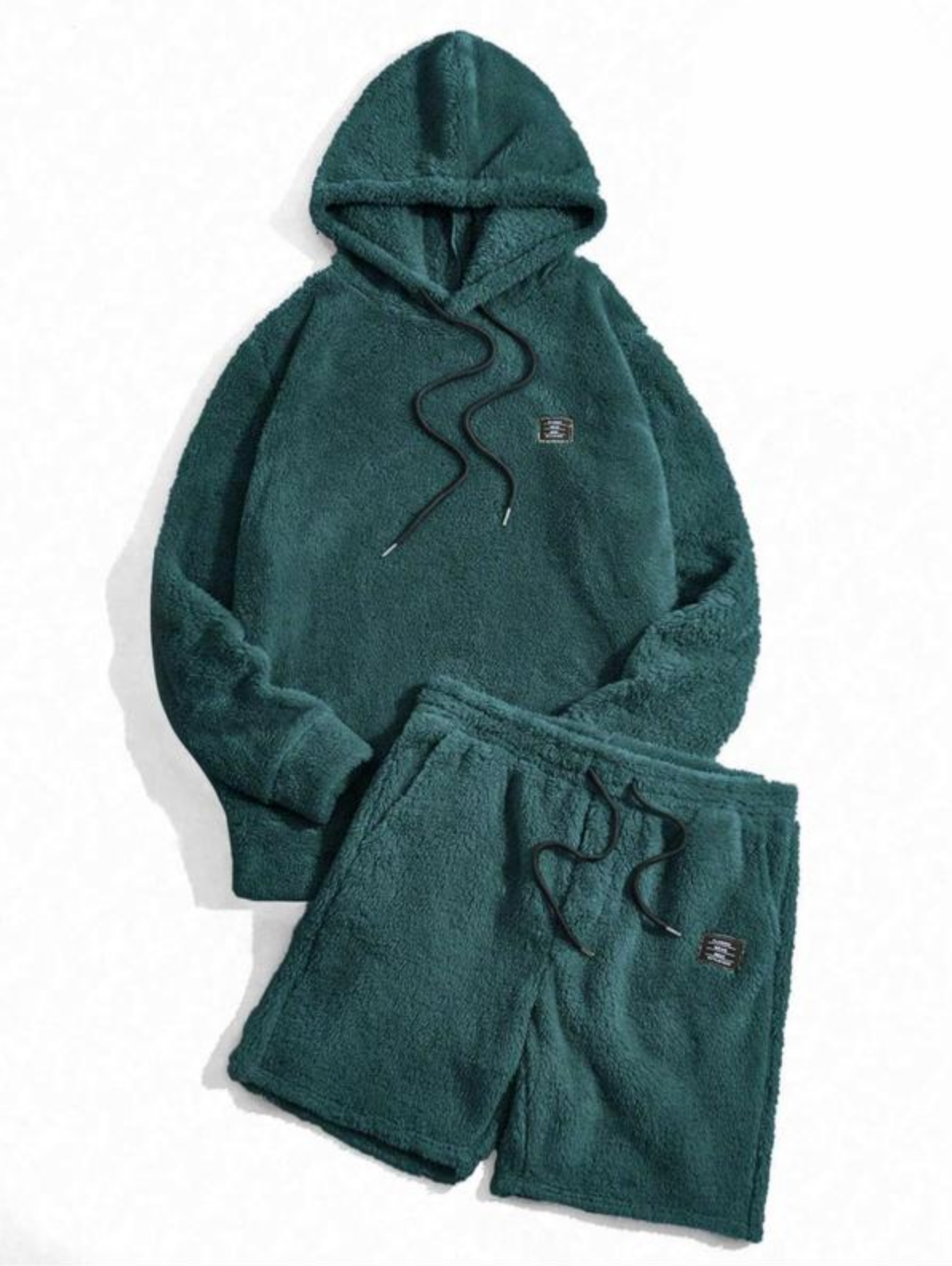 Men’s Cozy Hoodie and Shorts Set