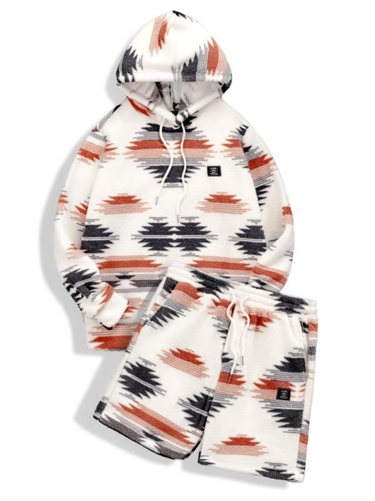 Men’s Cozy Hoodie and Shorts Set