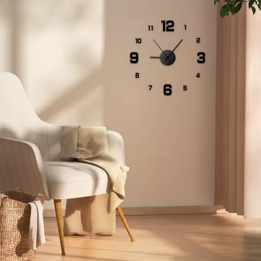 DIY Wall Clock Wall Decal