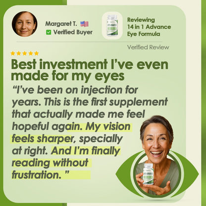 EverVision 14 in 1 Advanced Eye Formula | Feel noticeable support for eye comfort in as little as 2 weeks