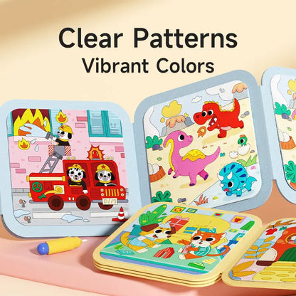 Water Coloring and Doodle Books