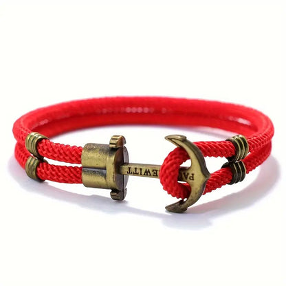 Voyager Anchor Rope Bracelet