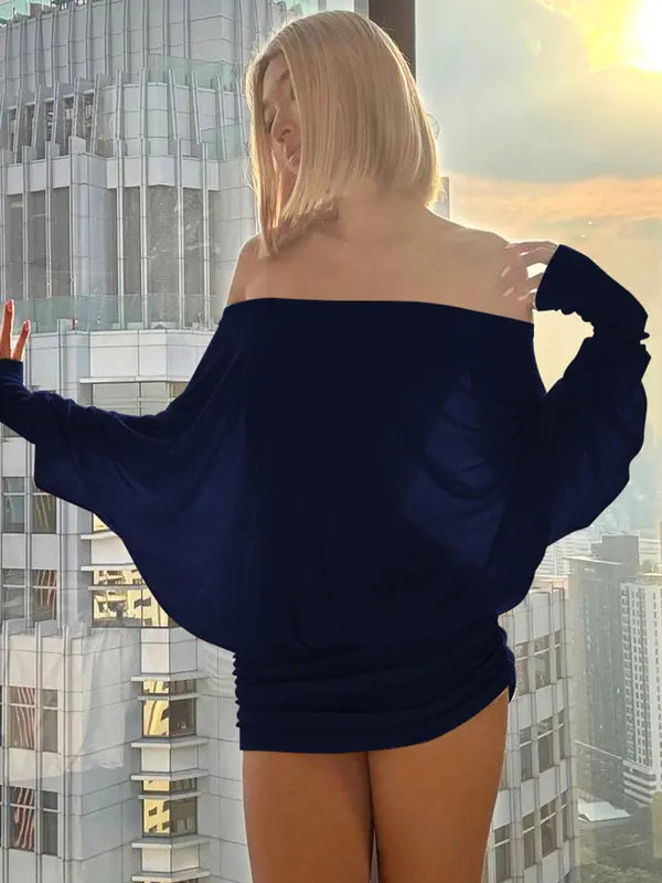 Women's Sheer Ruched Party Dress