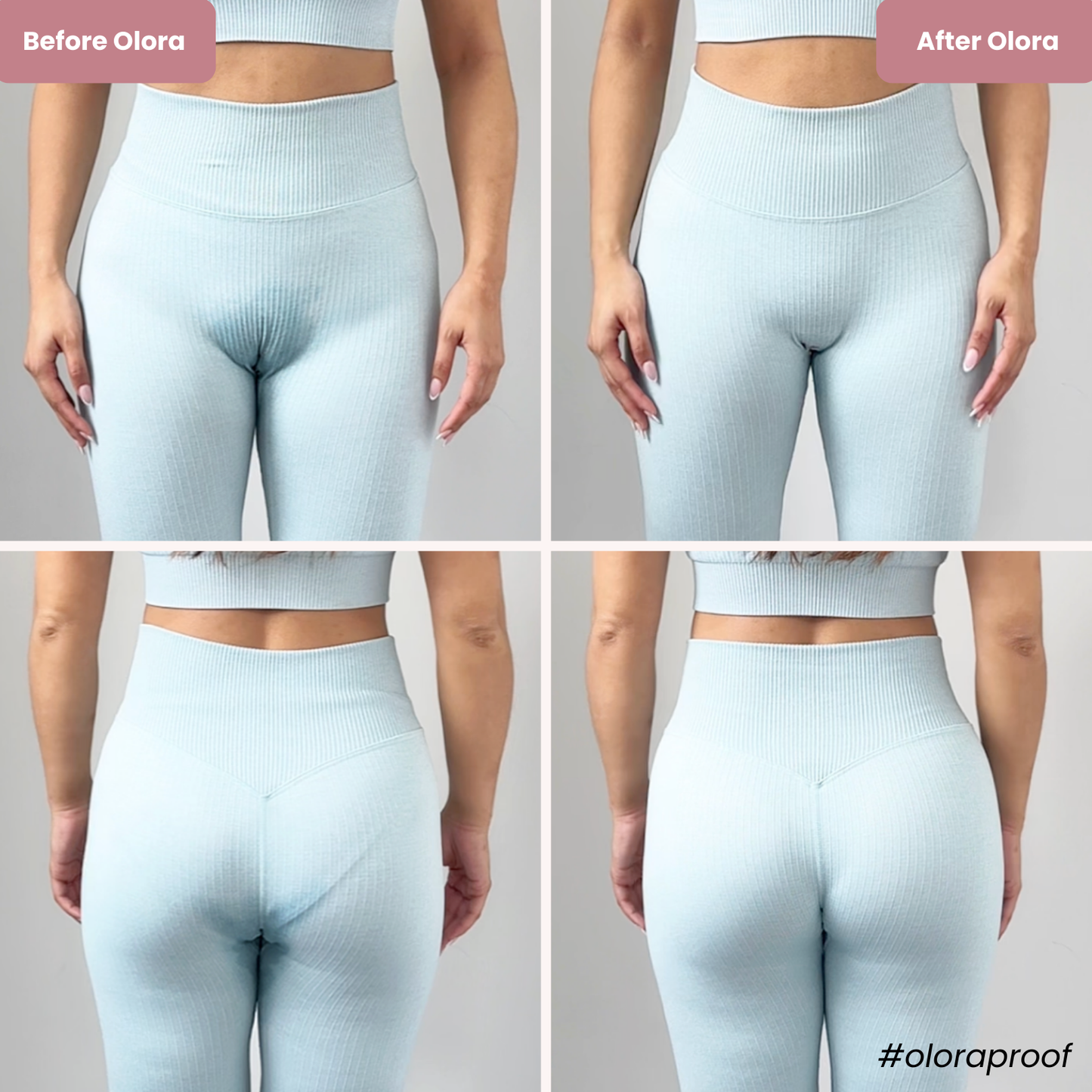 Evina™ Invisible Camel Toe Thong High Rise