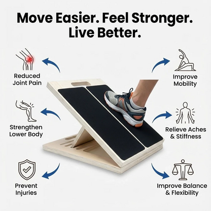 Evina Mobility Board | Improve daily flexibility and movement comfort in just 10 minutes a day