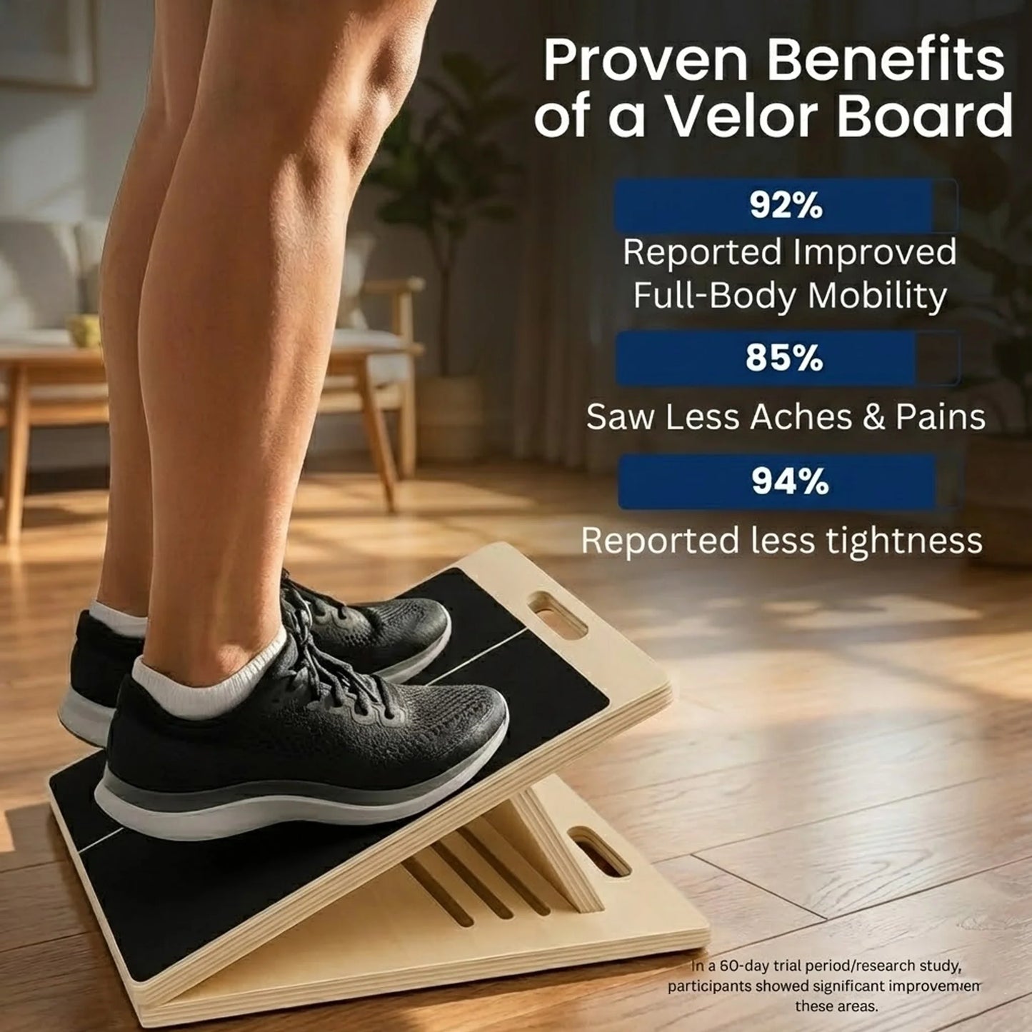 Evina Mobility Board | Improve daily flexibility and movement comfort in just 10 minutes a day